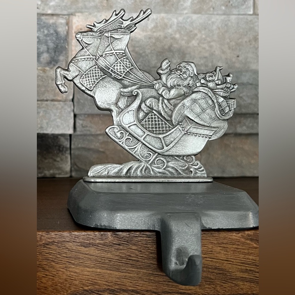 Lands’ End Pewter Stocking Holder